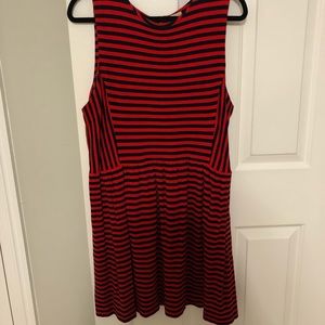 Jcrew fit and flare dress
